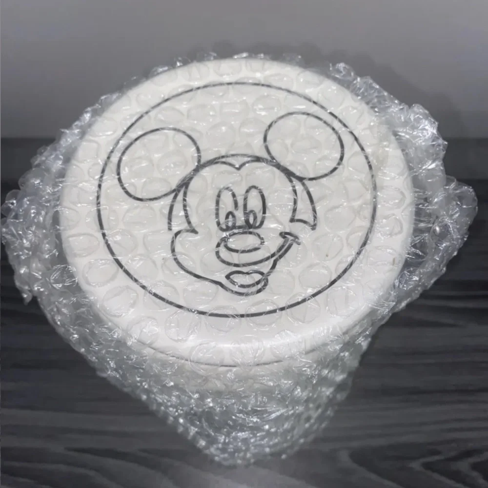 Disney Mickey Mouse 8” Linear Hinge Cookie Jar Canister Container Black …